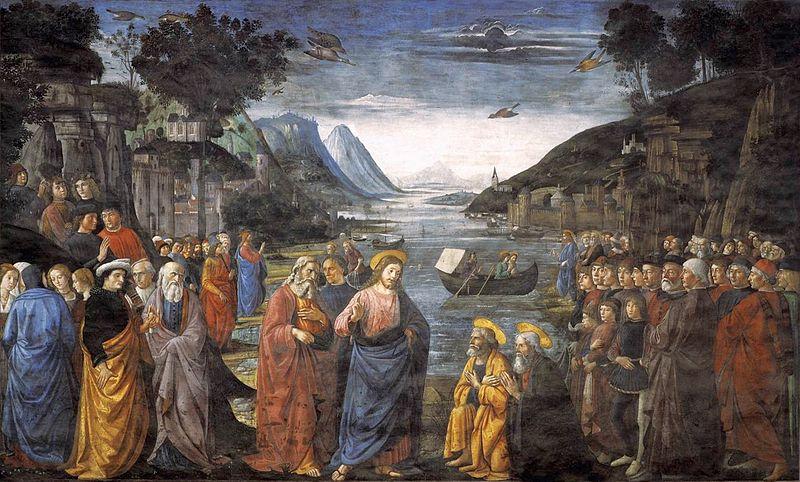 Domenico Ghirlandaio Calling of the Apostles china oil painting image